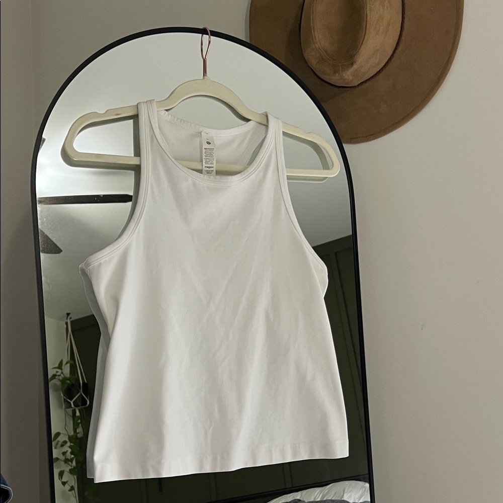 Lululemon Athletica White Tank Top